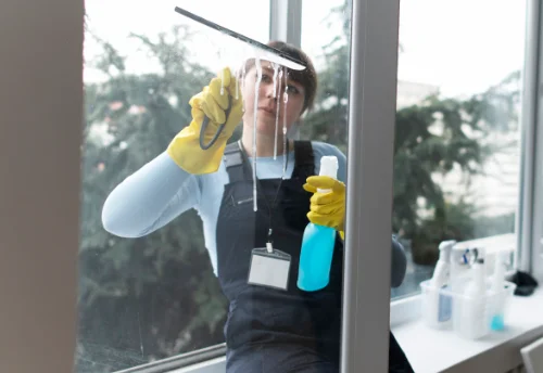 Nettoyage de vitres intérieures et extérieures à Linas